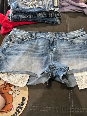 Miss me Women’s Light Blue Denim shorts